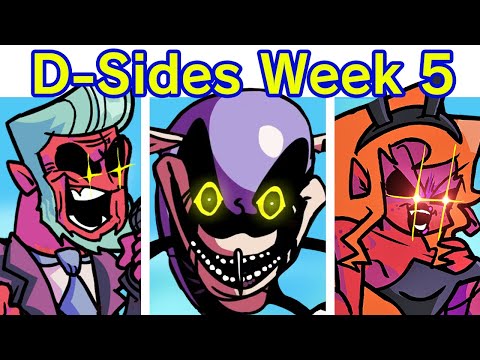 Friday Night Funkin' D-Sides FULL WEEK 5 + Mighty.ZIP - Too Slow (FNF Mod) (Sonic.EXE AS Mighty.EXE)