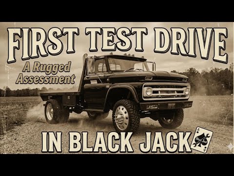 Black Jack's  First Test Drive 