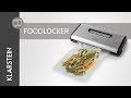 Svářečka fólií a vakuovačka Klarstein Foodlocker