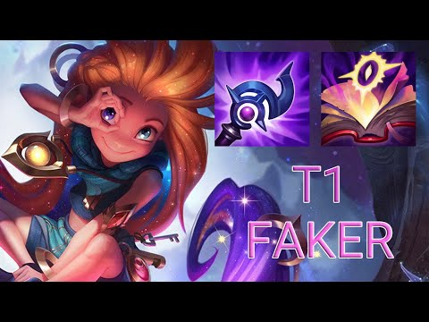 T1 Faker Zoe Mid VS Fizz | KR GrandMaster Patch 13.23