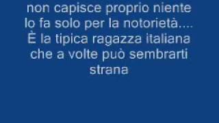 Dj matrix - La tipica ragazza italiana + testo