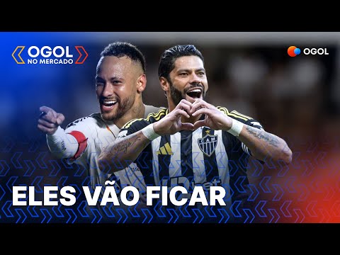 Neymar renova, Hulk fica no Galo, e Gabriel Paulista quer o Corinthians