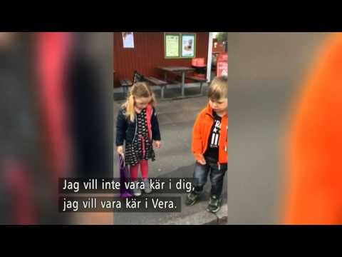 Kärleksproblem på förskolan: "Vi kan väl hålla handen?" - Nyhetsmorgon (TV4)