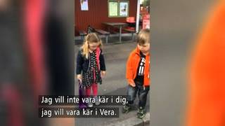 Kärleksproblem på förskolan: Vi kan väl hålla handen - Nyhetsmorgon (TV4)