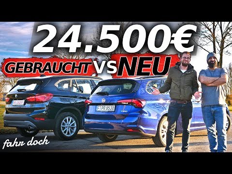 FIAT TIPO 1.6 MultiJet vs BMW X1 20d Xdrive | GEBRAUCHT oder NEU? Review und Fahrbericht | Fahr doch