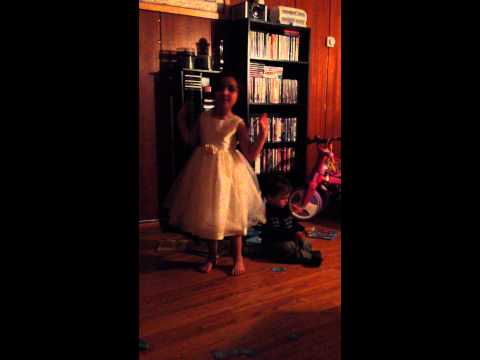 kiara singing let it go by frozen