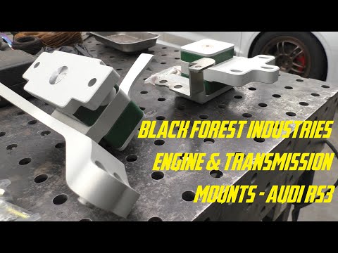 Audi RS3 - Black Forest Industries Engine & Transmission Mounts (Quick Install & Initial Review)