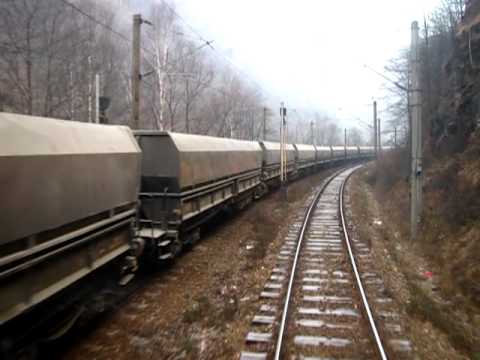 LE 5100 Kw Cab View :Valea Sadului-Livezeni(Defileul Jiului)part.3