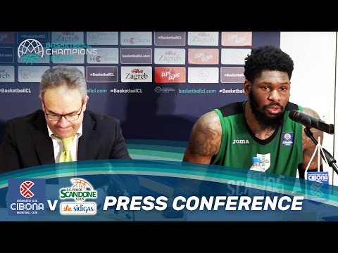 Cibona v Sidigas Avellino - Press Conference - Basketball Champions League