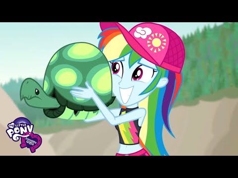 My Little Pony: Equestria Girls | Aw…Baby Turtles | MLP EG Shorts