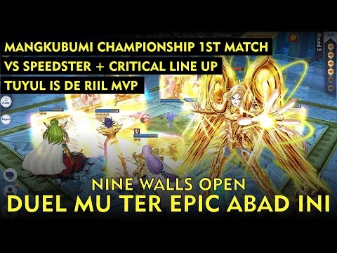 Aries Mu In Epic Duel "Radhamanthys Line Up Build" - Saint Seiya Awakening