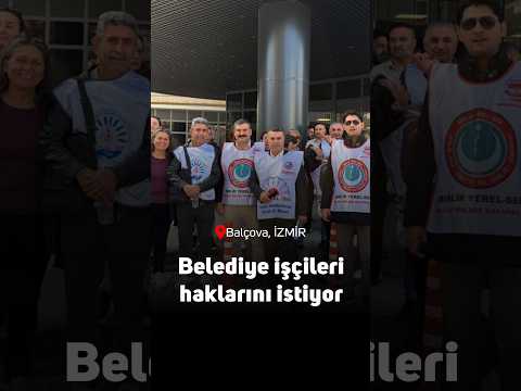 Balçova Belediyesi emekçileri: Haklarımız verilene kadar mücadele edeceğiz