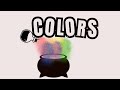 Halloween Colors Learn COLORS For TODDLERS Preschool Learning Videos