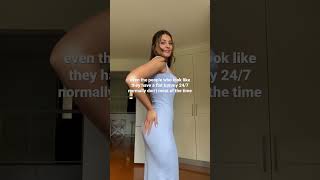 The reality of wearing a tight bodycon dress (&amp; being human) 🤷🏻‍♀️