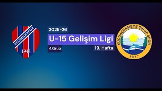 Selimiye SK - Küçükçekmece Sinop SK U-15 Gelişim Ligi karşılaşması 01.02.2026