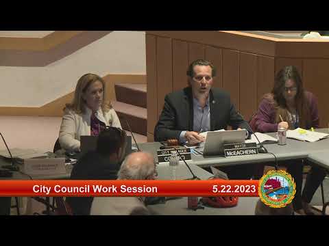 5.22.2023 City Council Work Session