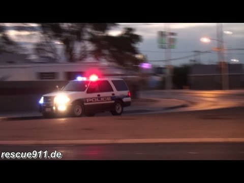 2x Police car Las Vegas Paiute Tribal﻿ Police