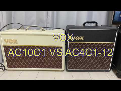 【VOX】AC10C1 VS AC4C1-12