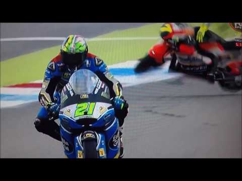 Lorenzo Baldassarri Horrific Highside Crash  -  Moto2 -  Assen 2017