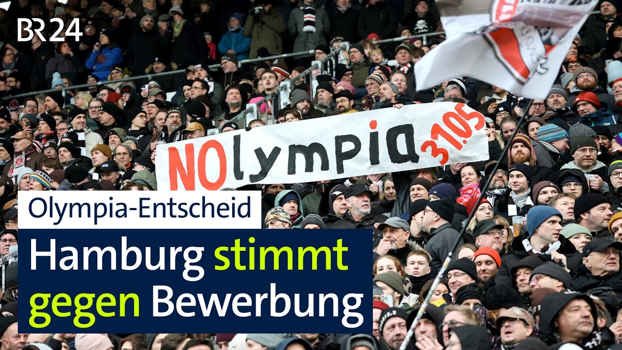 Olympia-Entscheid: Hamburg stimmt gegen Bewerbung | BR24