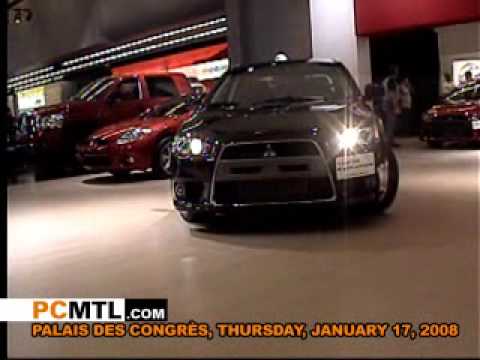 PCMTL s06e01 Salon Auto Montreal Mitsubishi Lancer Evolution