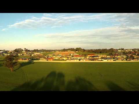 At the park with hayfever