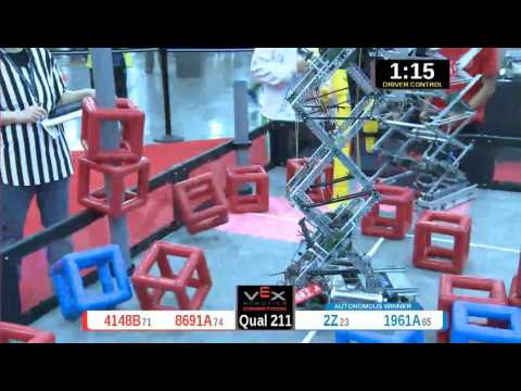 2015 VRC Engr Q211 - 4148B 8691A vs 2Z 1961A - 35 to 79 - VEX Worlds 2015 - Engineering Division