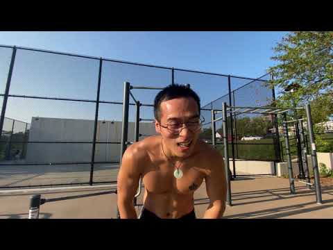 【challenge】1Muscleup+10bar-dips+10pullups EMOM for 10MINS