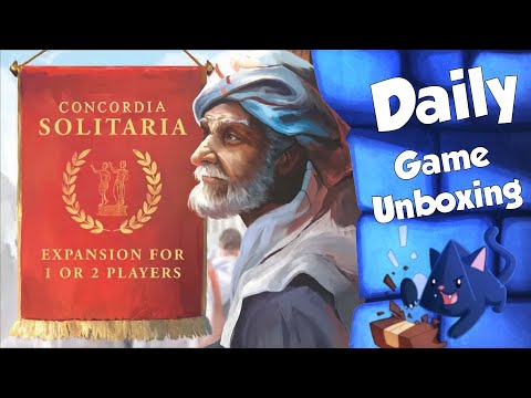 Concordia Solitaria - Daily Game Unboxing