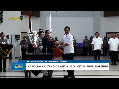 KAPOLDA KALTENG RESMI DILANTIK MENJADI KETUA PENGURUS PBVSI PROVINSI