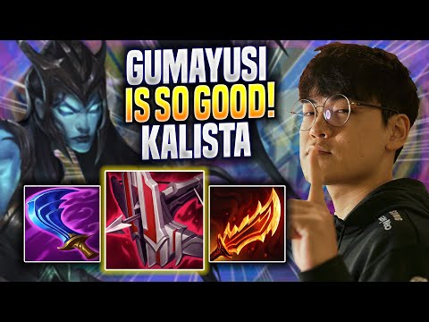GUMAYUSI IS SO GOOD WITH KALISTA! - T1 Gumayusi Plays Kalista ADC vs Senna! | Bootcamp 2022