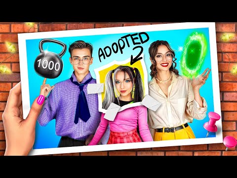 Mes nouveaux parents super héros ! Les Indestructibles dans la vraie vie !