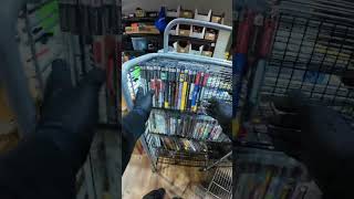 Putting Away Freshly Processed Games on the Shelves 📦 #asmr  #satisfying #videogames #retrogaming