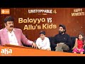 Balayya Vs Allu S Kids Who Stole The Show Unstoppable With NBK AhavideoIN