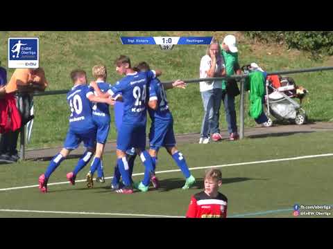 EnBW-Oberliga C-Junioren 21/22 - SV Stgt. Kickers - SSV Reutlingen 1905 - 39min 1:0 Jannik Oettinger