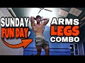 INSANE MOTIVATION!! Arm & Leg Day SESSION - Derek Martin