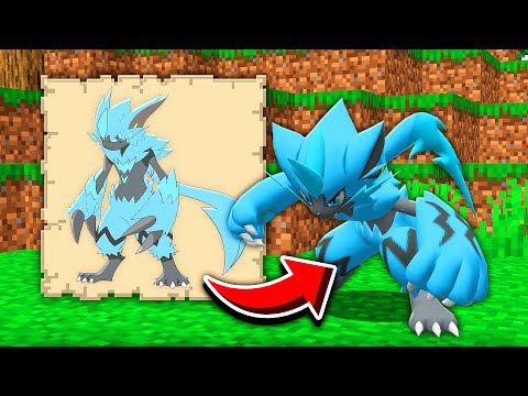 Tudo Que Eu Desenhar Eu Ganho no Minecraft Pixelmon