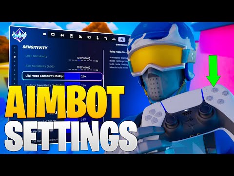 NEW *AIMBOT* Controller Settings For Fortnite Chapter 6! 🎯 (PS4/PS5/XBOX/PC)
