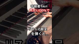 Download lagu 中級者の私が気合い120%で弾く💥とこうなります💥リスト【献呈】 mp3