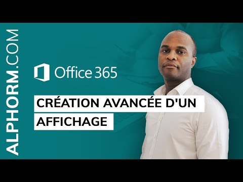 Création avancée d un affichage sous Microsoft Sharepoint Vidéo Tuto