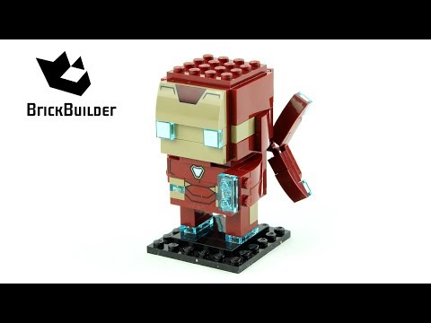 Vidéo LEGO BrickHeadz 41604 : Iron Man MK50
