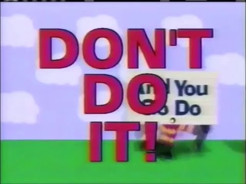 Cartoon Network Responds - Cartoon Network Thing NOT To Do (1998)(incomplete)