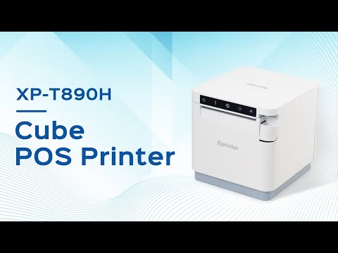 Принтер чеков Xprinter XP-T890H Ethernet+USB+rs232+Wi-Fi белый - фото 1 - id-p2850952491