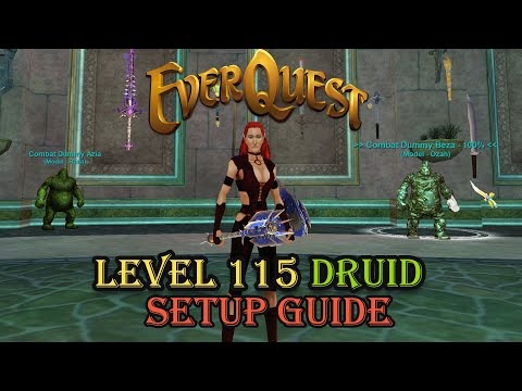 Level 115 Druid Setup Everquest Guide