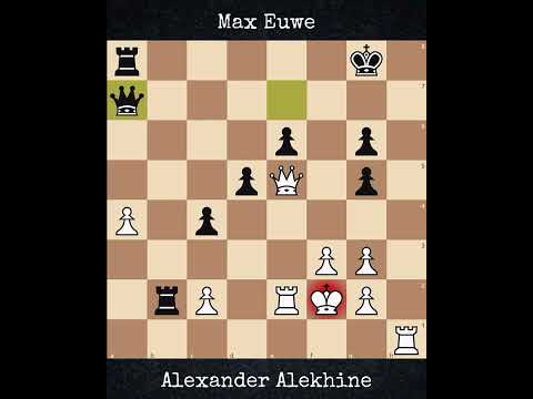 Alexander Alekhine vs Max Euwe | Nottingham, England (1936)