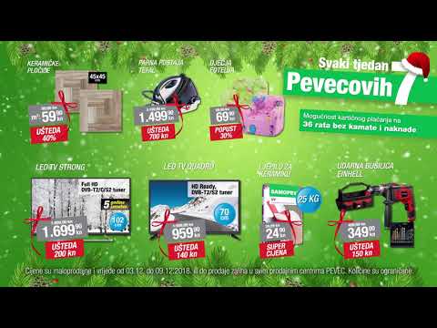 Svaki tjedan Pevecovih 7 - ponuda vrijedi od 3.12. do 9.12.2018.