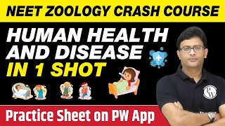 HUMAN HEALTH AND DISEASES in One Shot - All Concepts, Tricks & PYQs | Class 12 | NEET