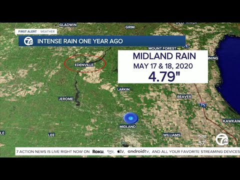 Explaining the storm system that caused the Edenville & Sanford Dam failures