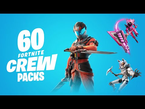 Fortnite Crew Pack Skins (All 60 Crew Packs)