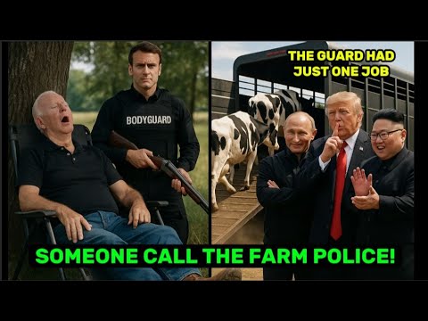 The Great COW HEIST: Trump, Putin & Kim Empties Biden’s Farm 🐄💥 PARODY